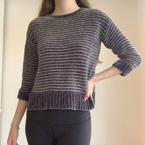 Knit sweater top